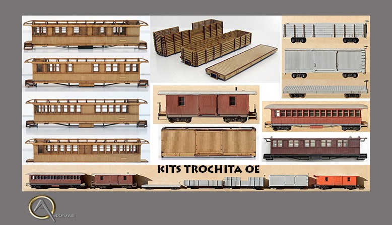 Kits gamme complète de la Trochita en HOe